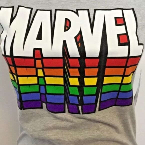Marvel Rainbow 🌈 Collections T Shirt - Picture 3 of 6